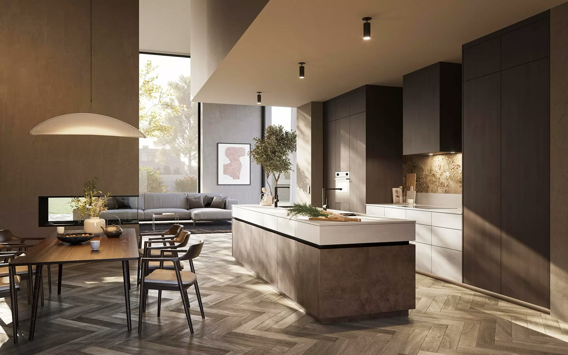 Designerküche von P8 Design